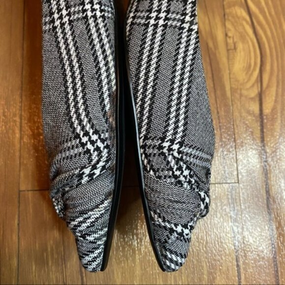 Maje Prince De Galles Checked Flats In Carreaux Size 7 - Picture 11 of 12
